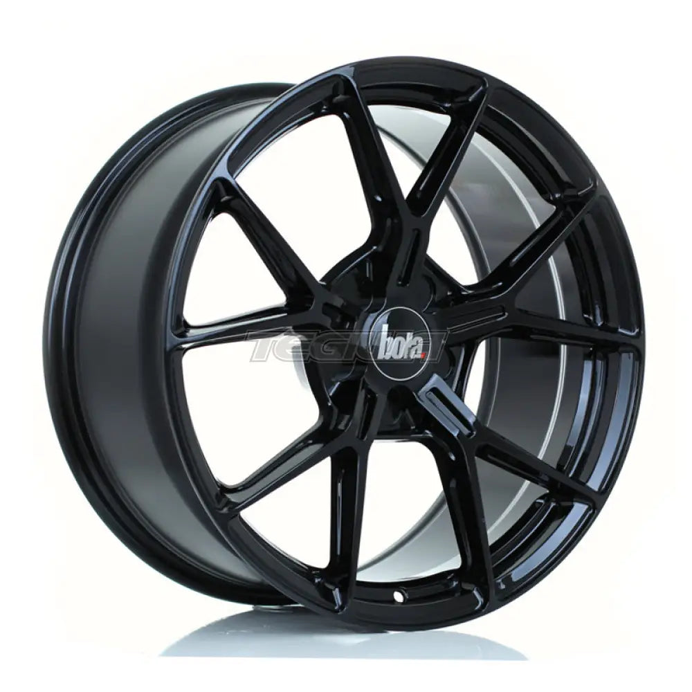 BOLA FLY Alloy Wheel 19x9 5x100 ET21 To 50 72.5mm CB Gloss Black