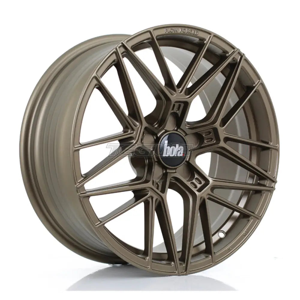 BOLA FLZ Alloy Wheel 18x8 5x118 ET25 To 50 72.5mm CB Matt Bronze