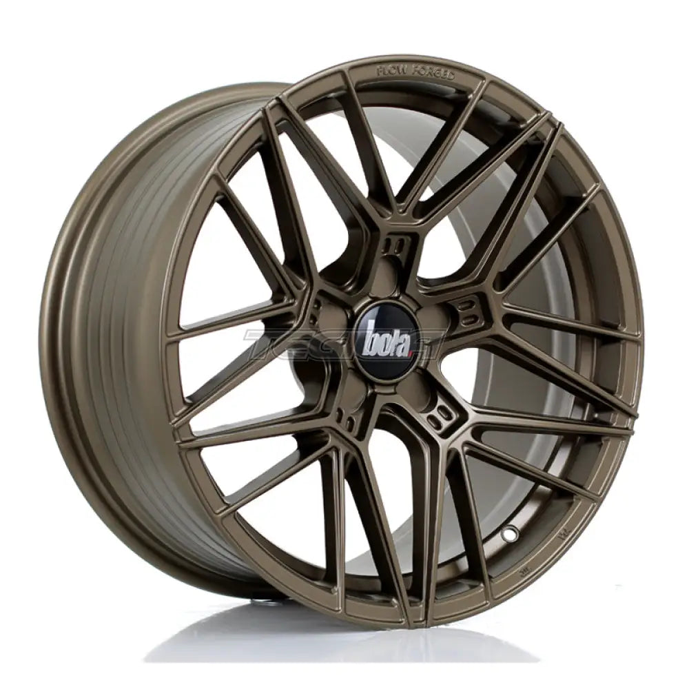 BOLA FLZ Alloy Wheel 18x9 5x100 ET25 To 50 72.5mm CB Matt Bronze