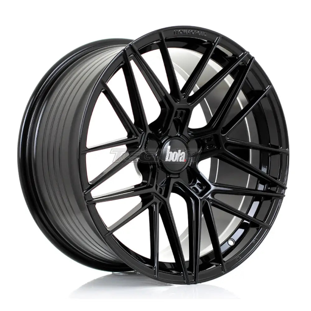 BOLA FLZ Alloy Wheel 19x9.5 5x120 ET25 To 50 72.5mm CB Gloss Black
