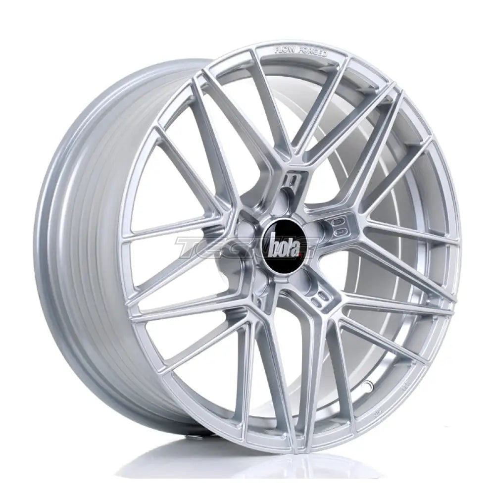 BOLA FLZ Alloy Wheel 20x9 5x112 ET25 To 50 72.5mm CB Crystal Silver