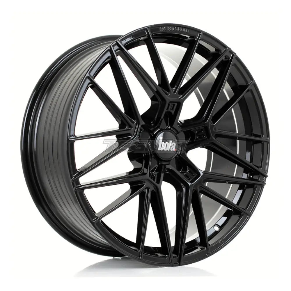 BOLA FLZ Alloy Wheel 21x9 5x120.65 ET15 To 50 72.5mm CB Gloss Black