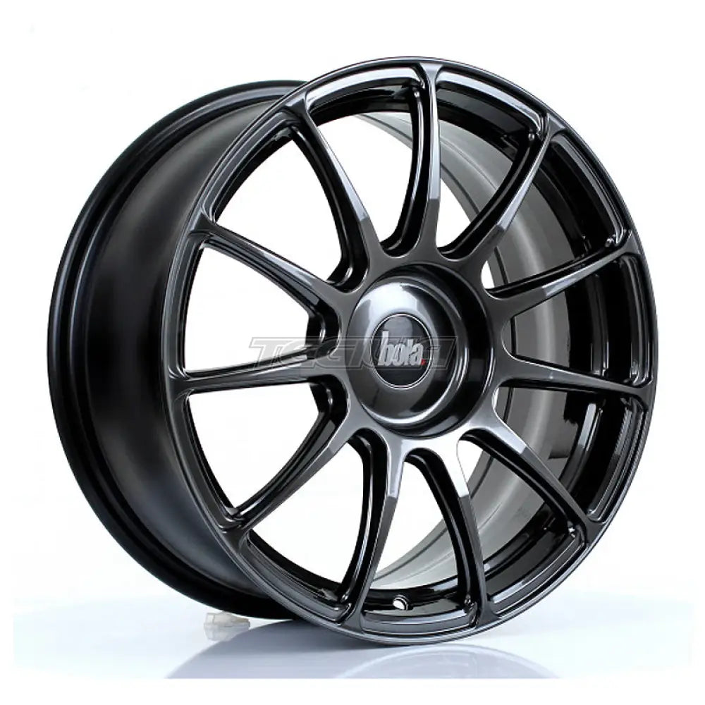BOLA VST Alloy Wheel 17x7.5 5x114 ET40 To 45 72.6mm CB Hyper Black
