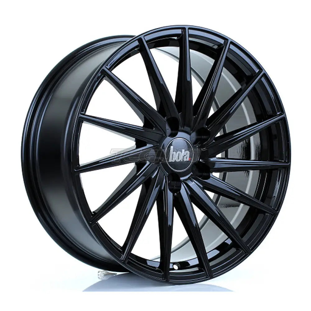 BOLA ZFR Alloy Wheel 19x8.5 5x112 ET25 To 45 72.6mm CB Gloss Black