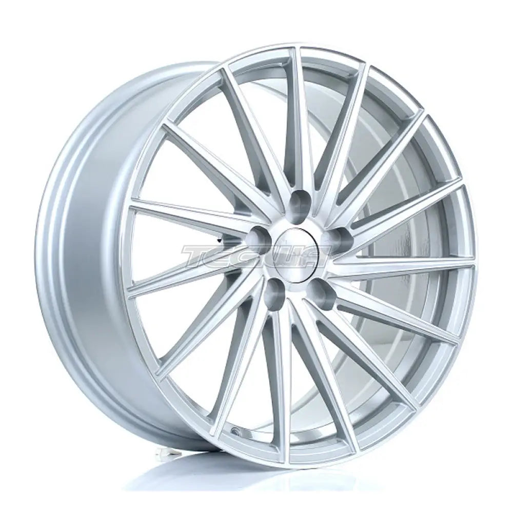 BOLA ZFR Alloy Wheel 19x8.5 5x120 ET25 To 45 72.6mm CB Silver Polished Face