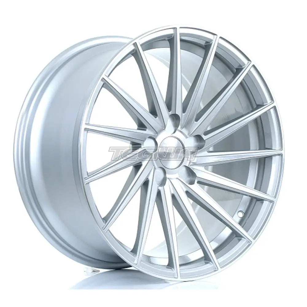 BOLA ZFR Alloy Wheel 19x9.5 5x128 ET25 To 45 72.6mm CB Silver Polished Face