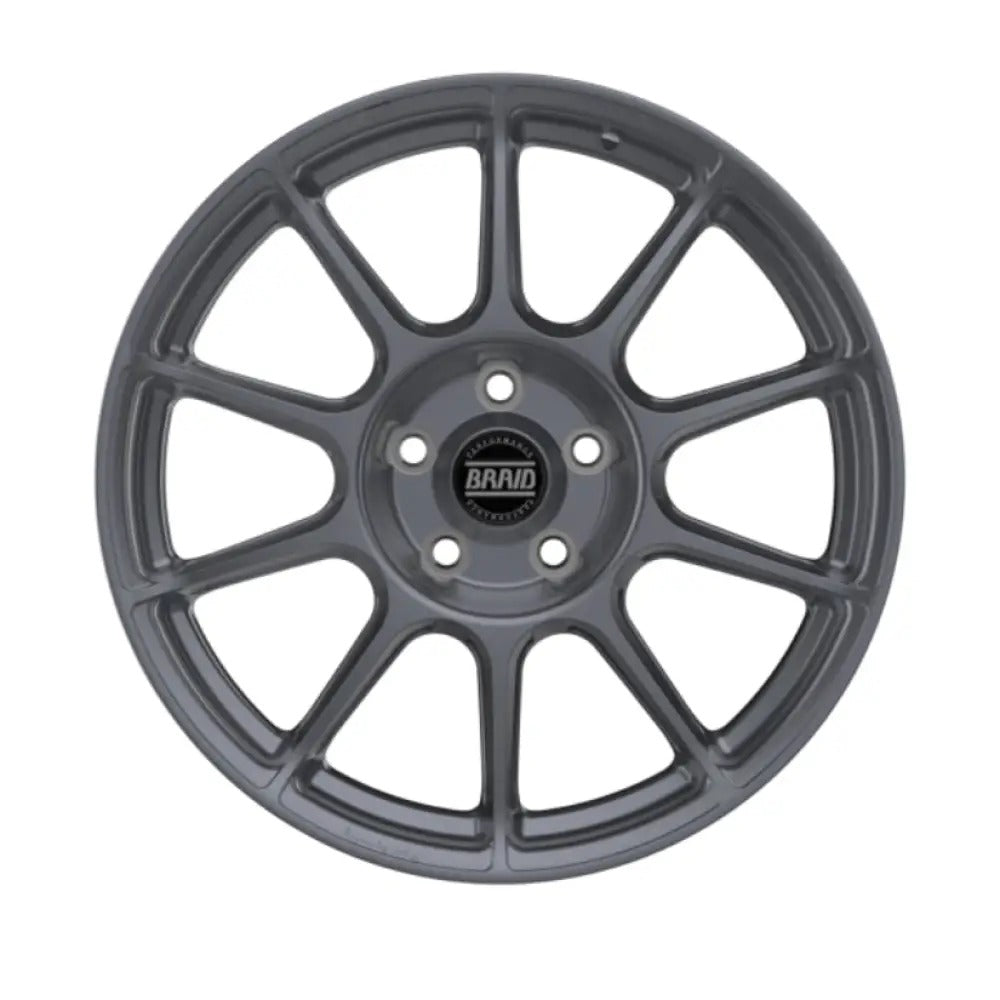Braid BPR-01 FF Flat Alloy Wheel 18x8 ET34 to 52 5x110