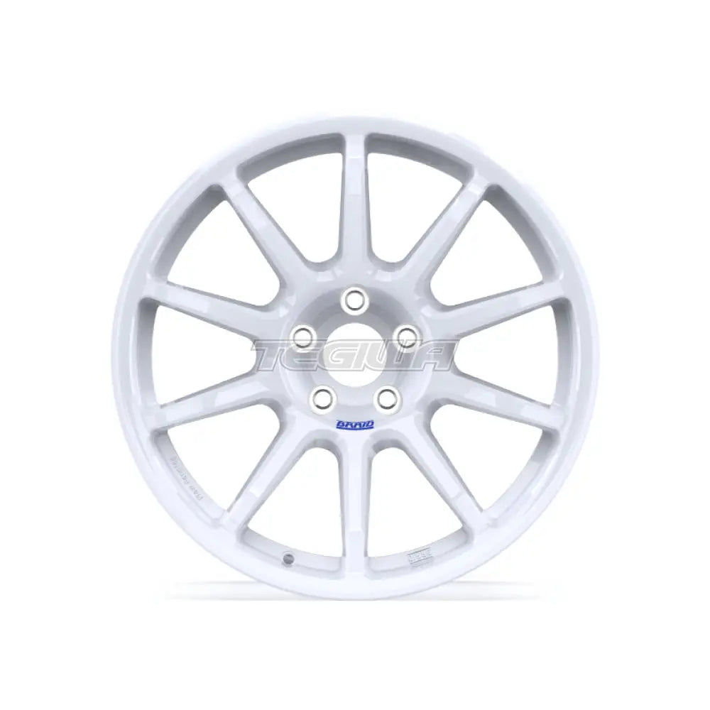 Braid Fullrace AC FF Alloy Wheel 18x10 ET-5 to 50 5x98 White Shiny
