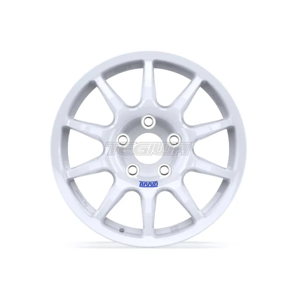 Braid Fullrace Maxlight Alloy Wheel 15x7 ET15 to 55 3x112 White Shiny