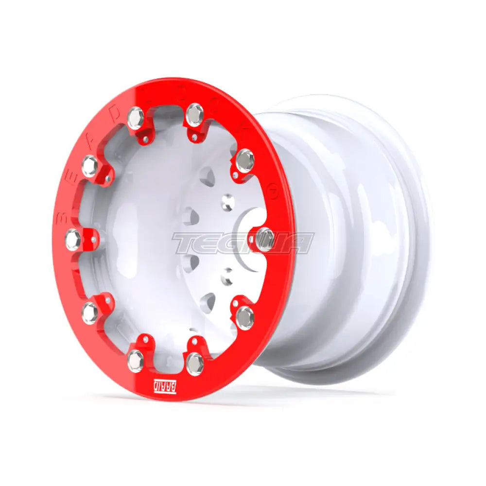 Braid Tenrace+ Beadlock A Alloy Wheel 10x8 ET3+5 4x130 White Shiny