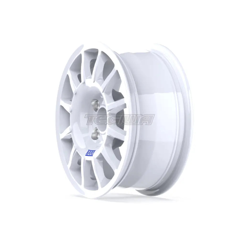 Braid Winrace TA Alloy Wheel 14x6 ET12 to 53 4x100 White Shiny