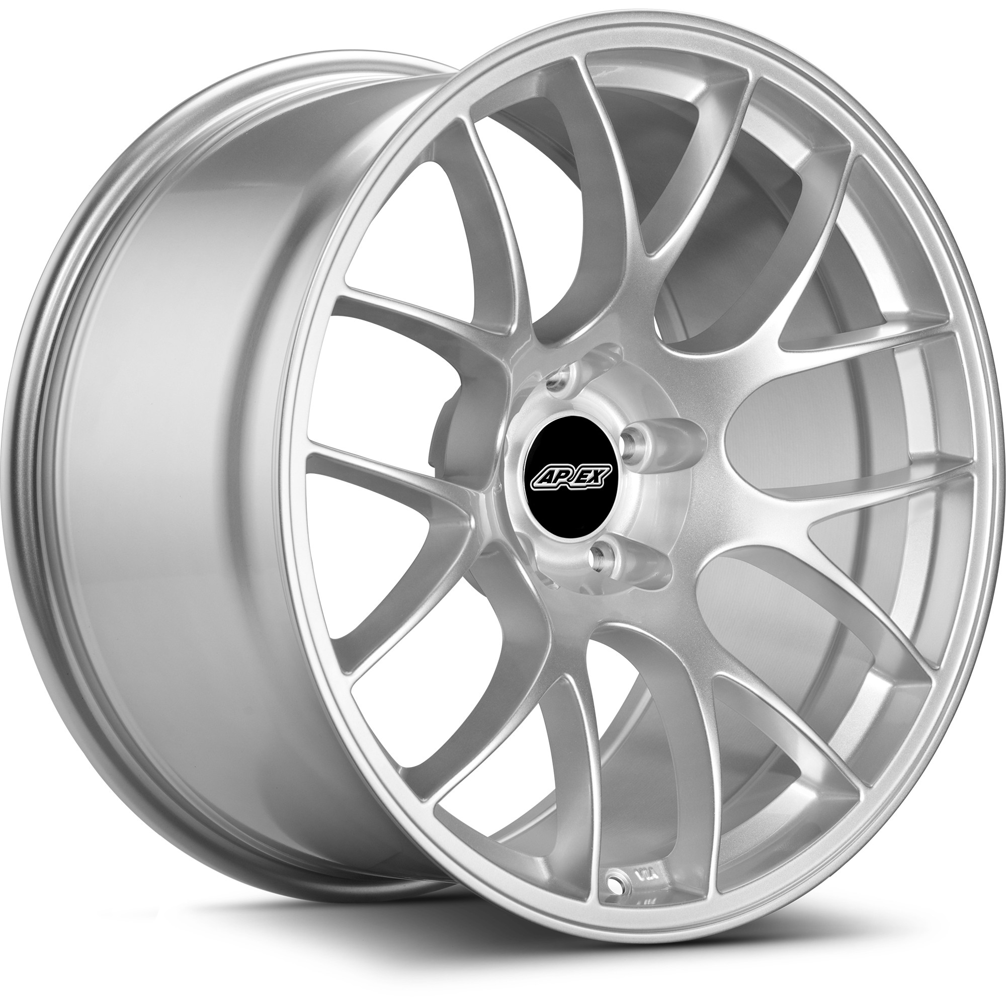 Apex EC-7 Alloy Wheel 19x9.5 ET28 5x120 Race Silver 72.56mm CB