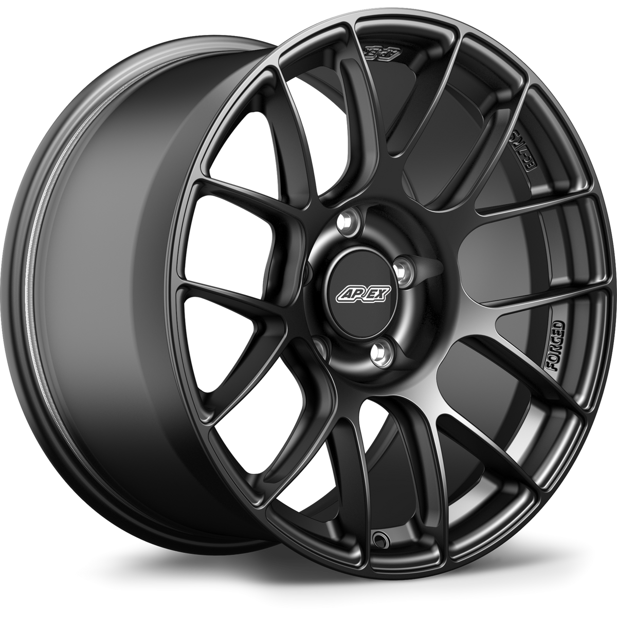 Apex EC-7RS Alloy Wheel 18x11 ET60 5x130 71.6mm CB Satin Black