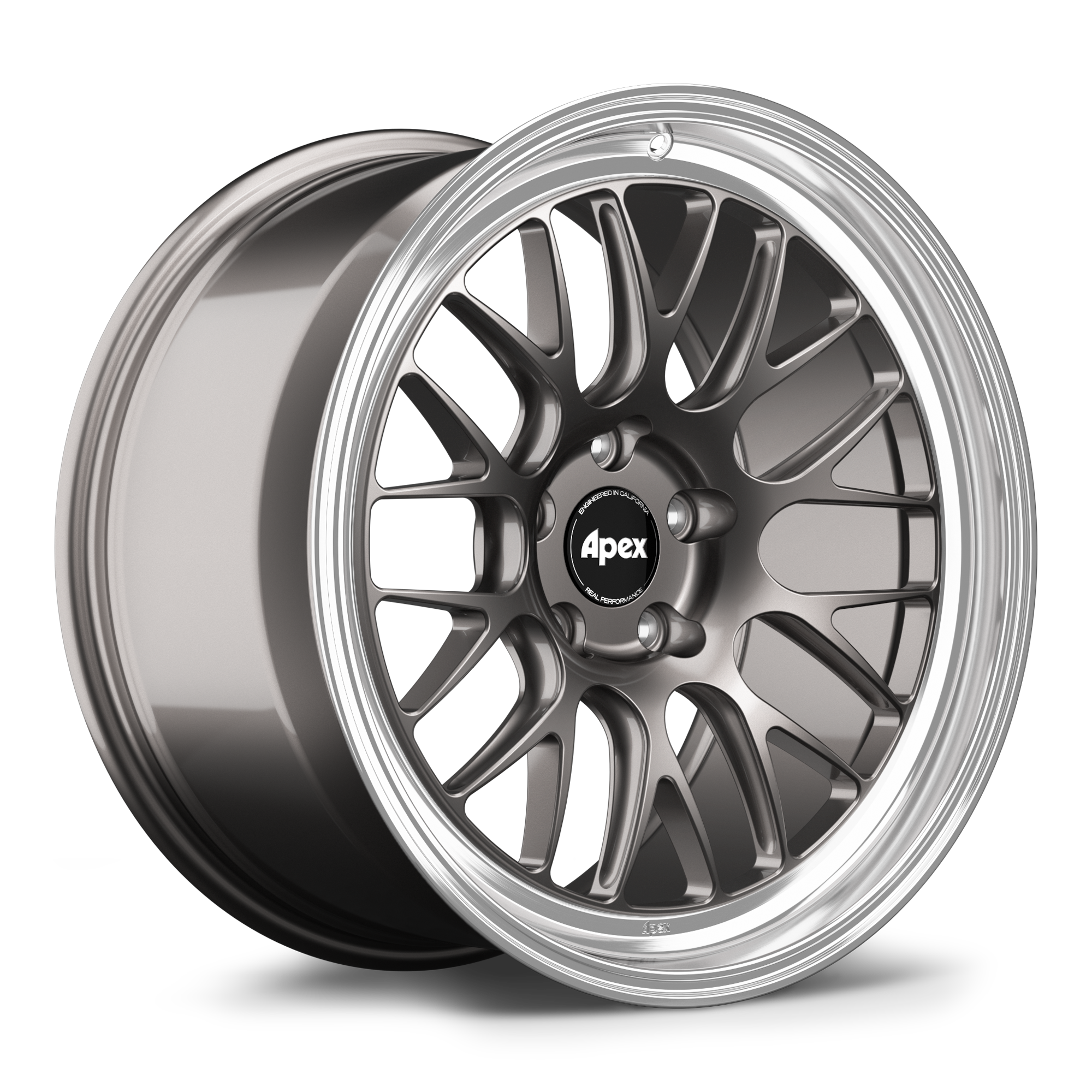 Apex ML-10RT Forged Alloy Wheel 19x10.5 ET35 5x112 Anthracite - Machined Lip 66.6mm CB