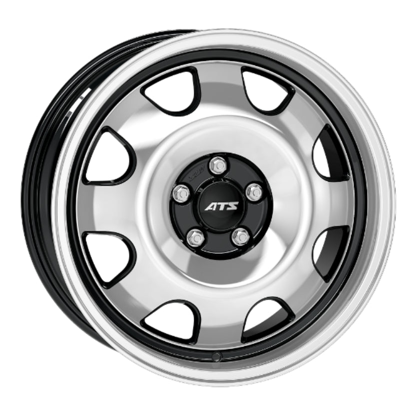 ATS CUP Alloy Wheel 15x7 ET28 4x100 Diamond Black Polished 63.4mm CB