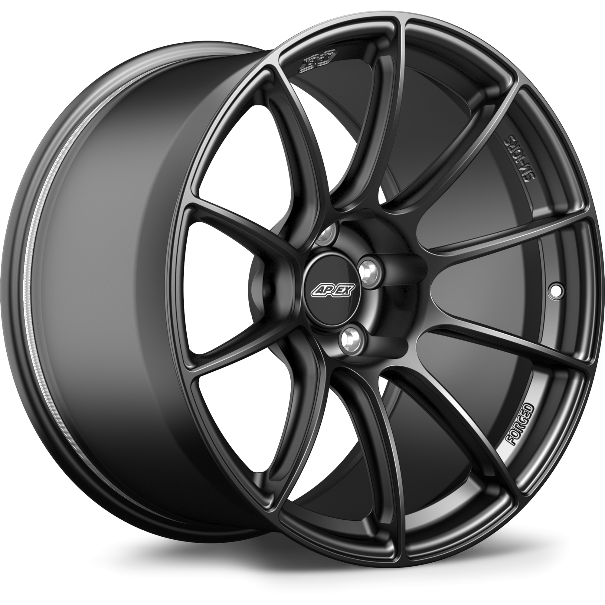 Apex SM-10RS Alloy Wheel 19x11 ET22 5x112 66.6mm CB Satin Black