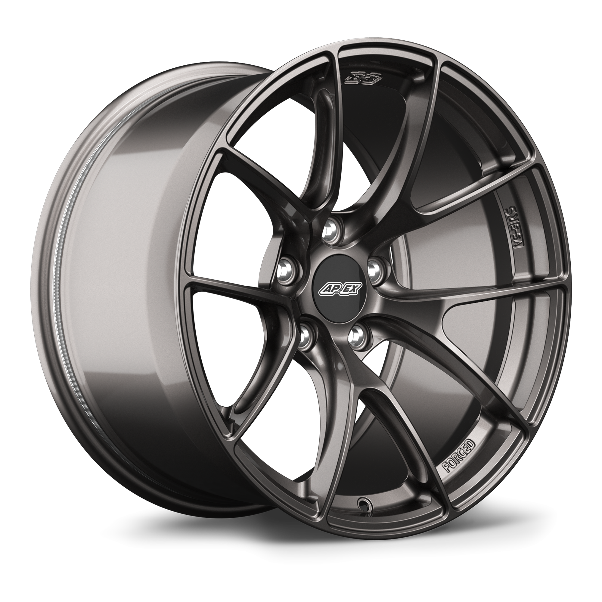 Apex VS-5RS Forged Alloy Wheel 18x10.5 ET47 5x120 Anthracite 64.1mm CB