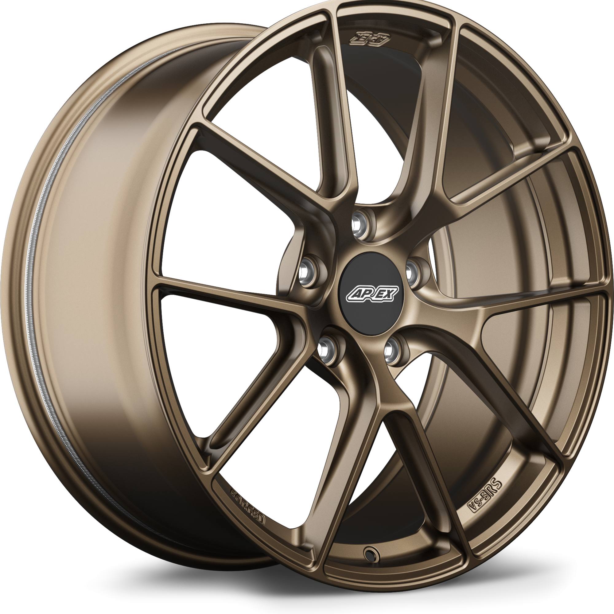 Apex VS-5RS Alloy Wheel 20x9 ET44 5x130 71.6mm CB Satin Bronze
