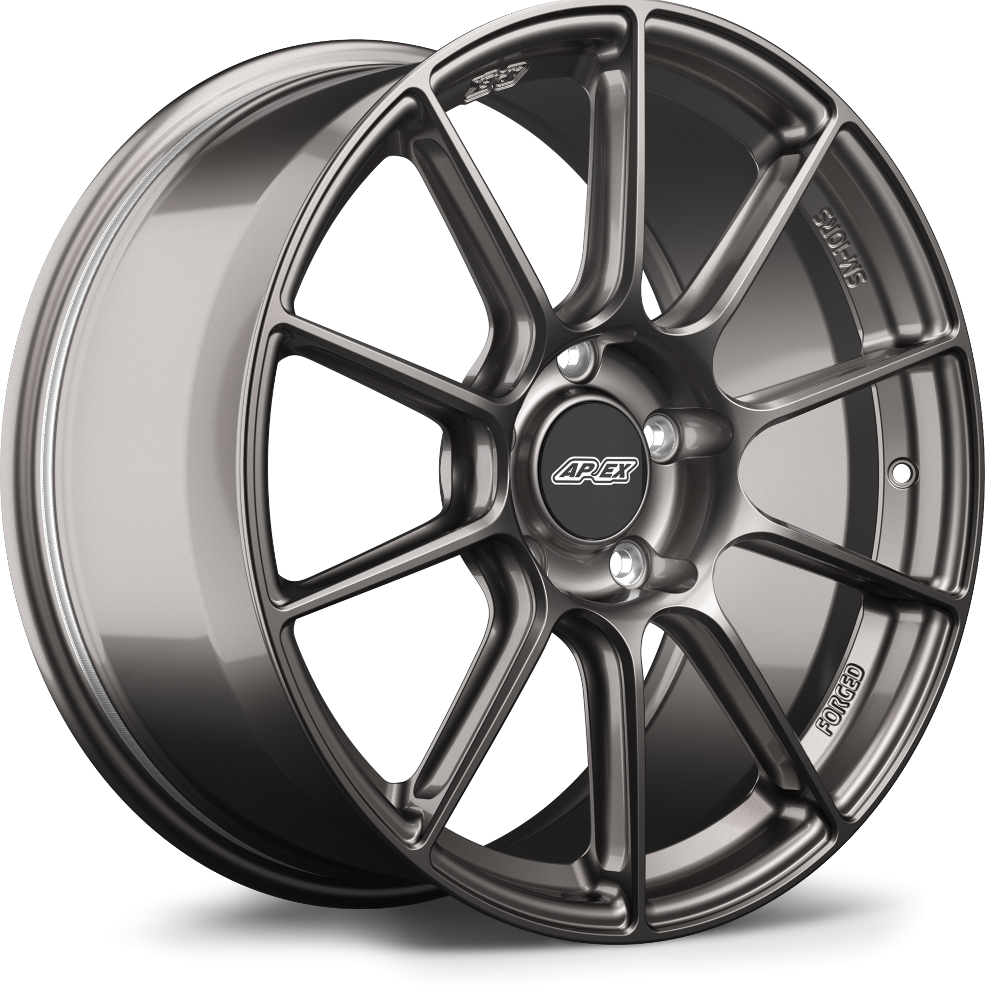Apex SM-10RS Forged Alloy Wheel 20x10 ET8 5x112 Anthracite 66.6mm CB