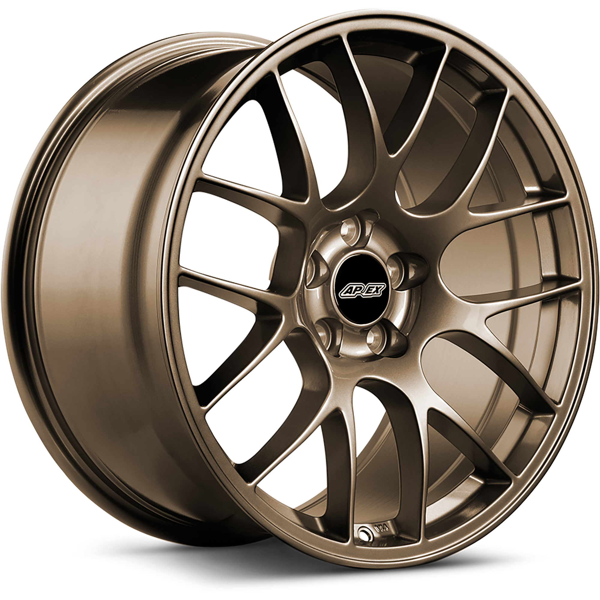 Apex EC-7 Alloy Wheel 19x10 ET40 5x114.3 70.5mm CB Satin Bronze
