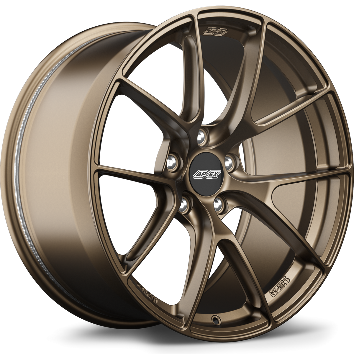 Apex VS-5RS Alloy Wheel 19x10 ET38 5x112 66.6mm CB Satin Bronze