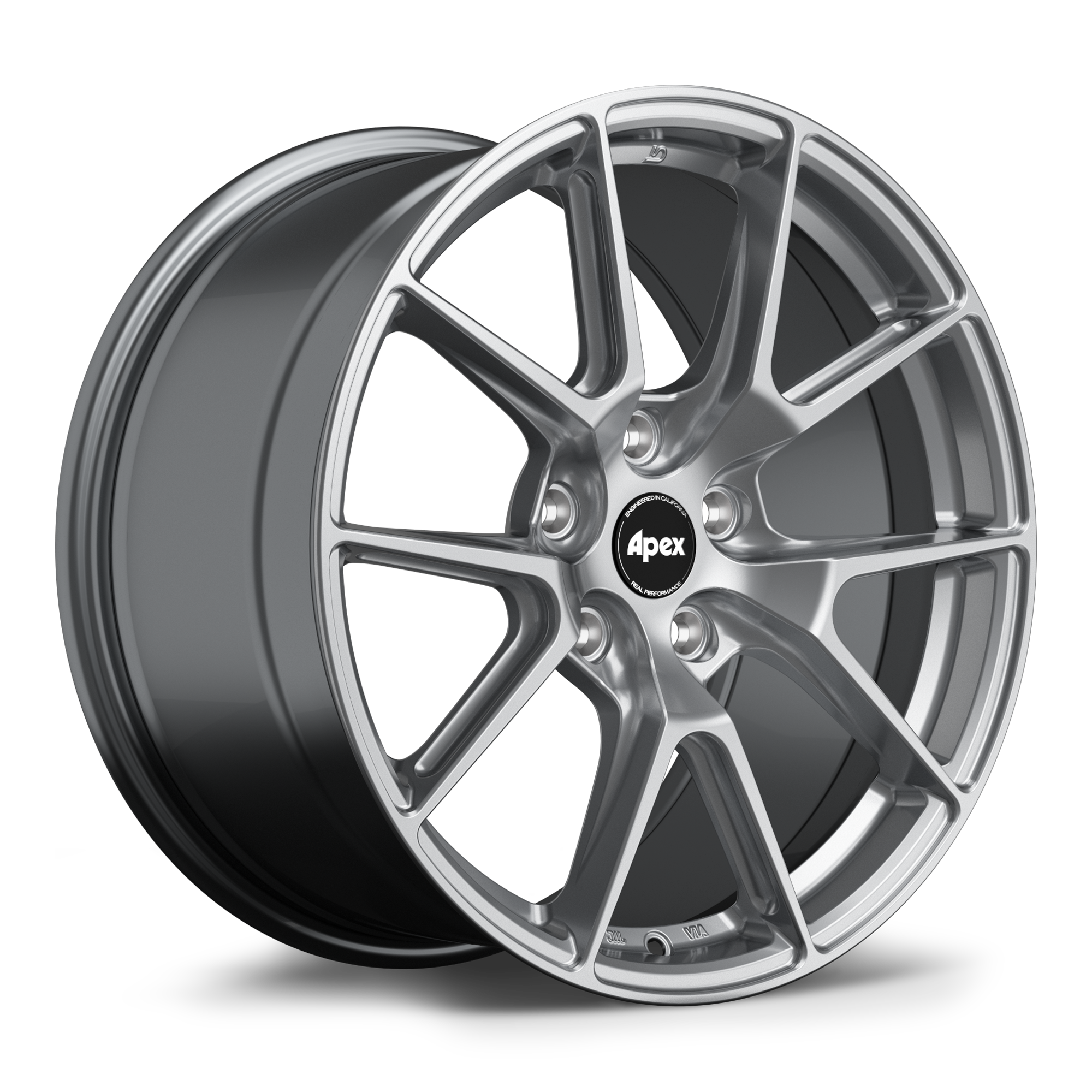Apex VS-5 Alloy Wheel 18x8.5 ET40 5x120 Hyper Black 72.56mm CB