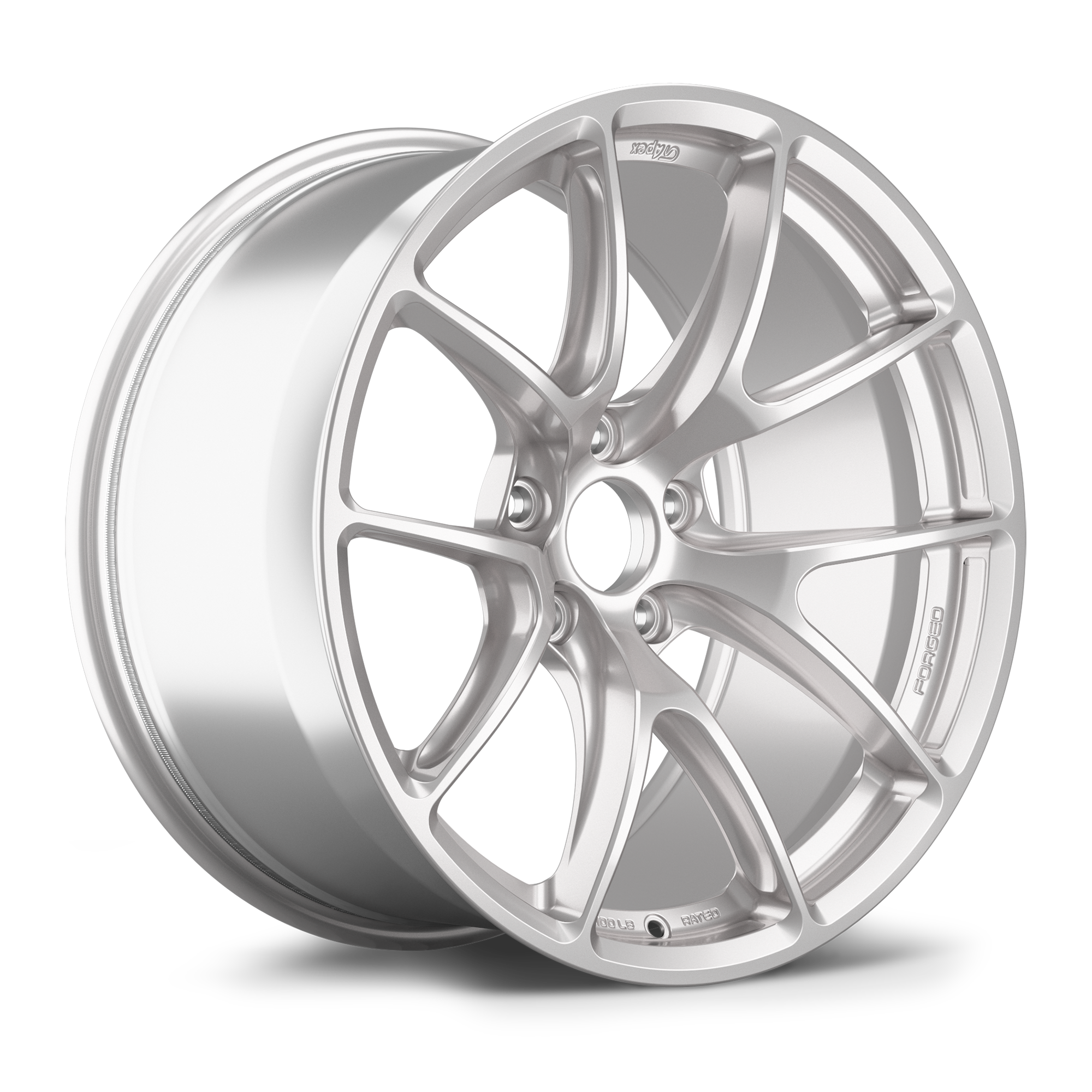 Apex VS-5RE Forged Alloy Wheel 19x11 ET44 5x120 Race Silver 72.56mm CB