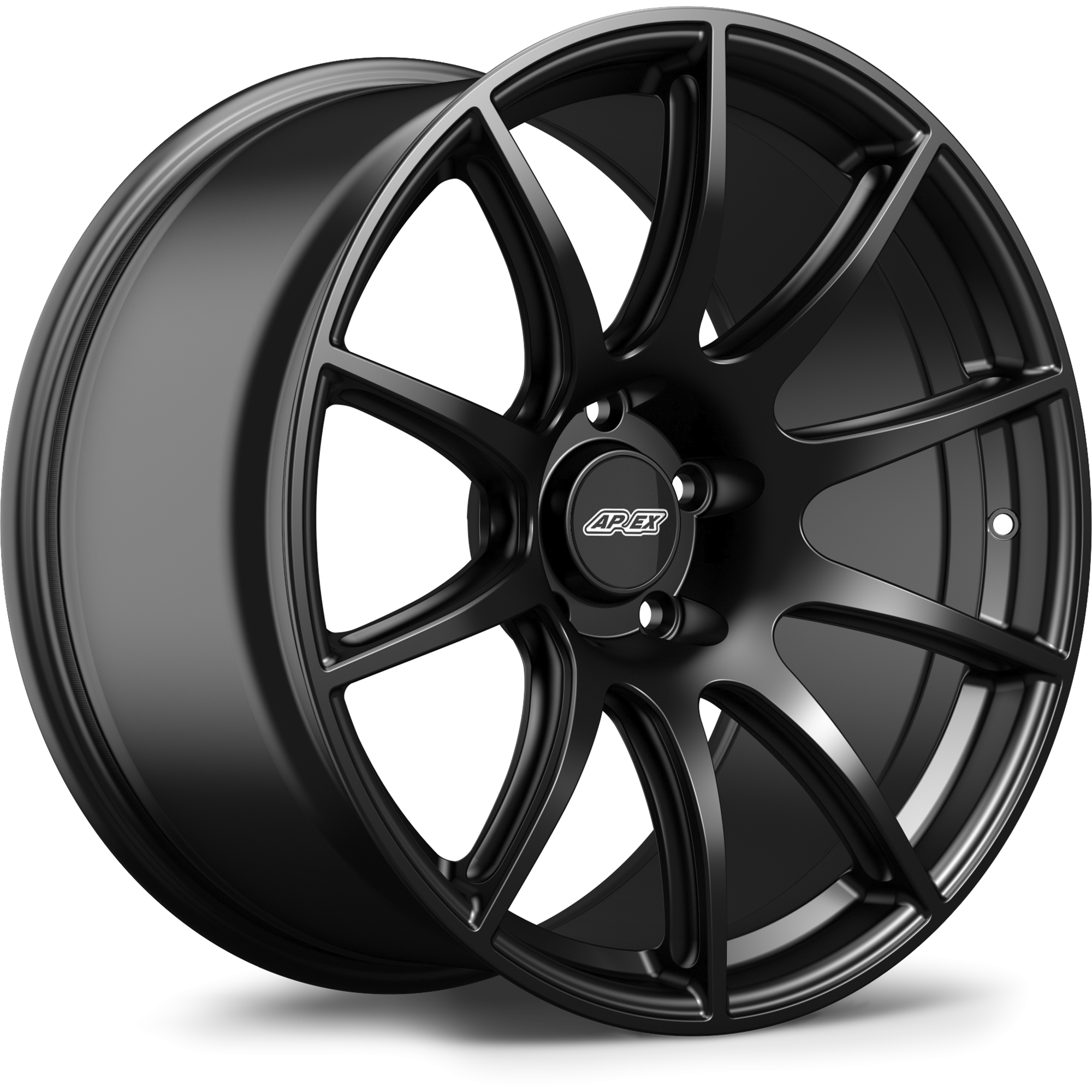 Apex SM-10 Alloy Wheel 19x9.5 ET28 5x120 Satin Black 72.56mm CB