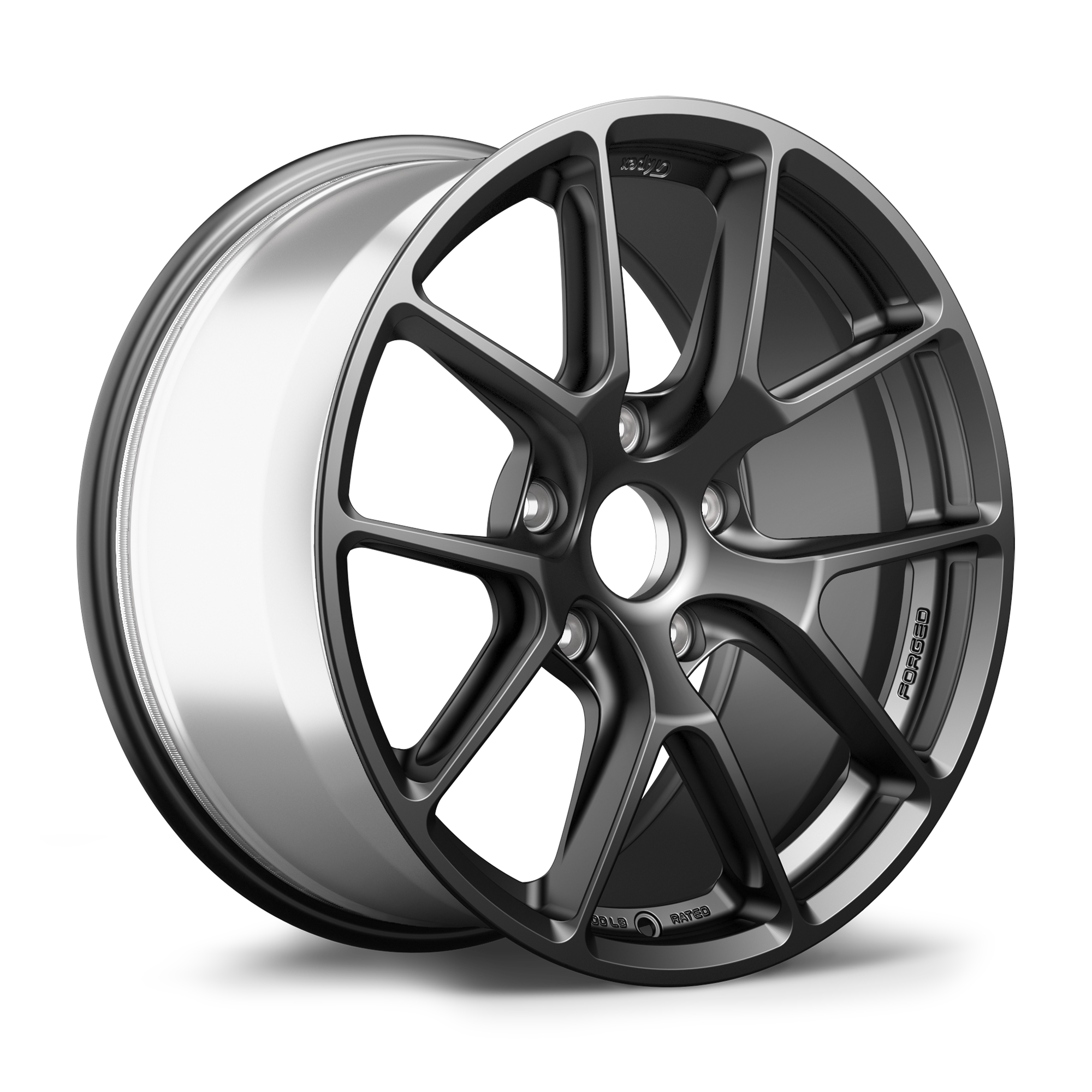 Apex VS-5RE Alloy Wheel 18x11 ET57 5x120.65 70.3mm CB Satin Black