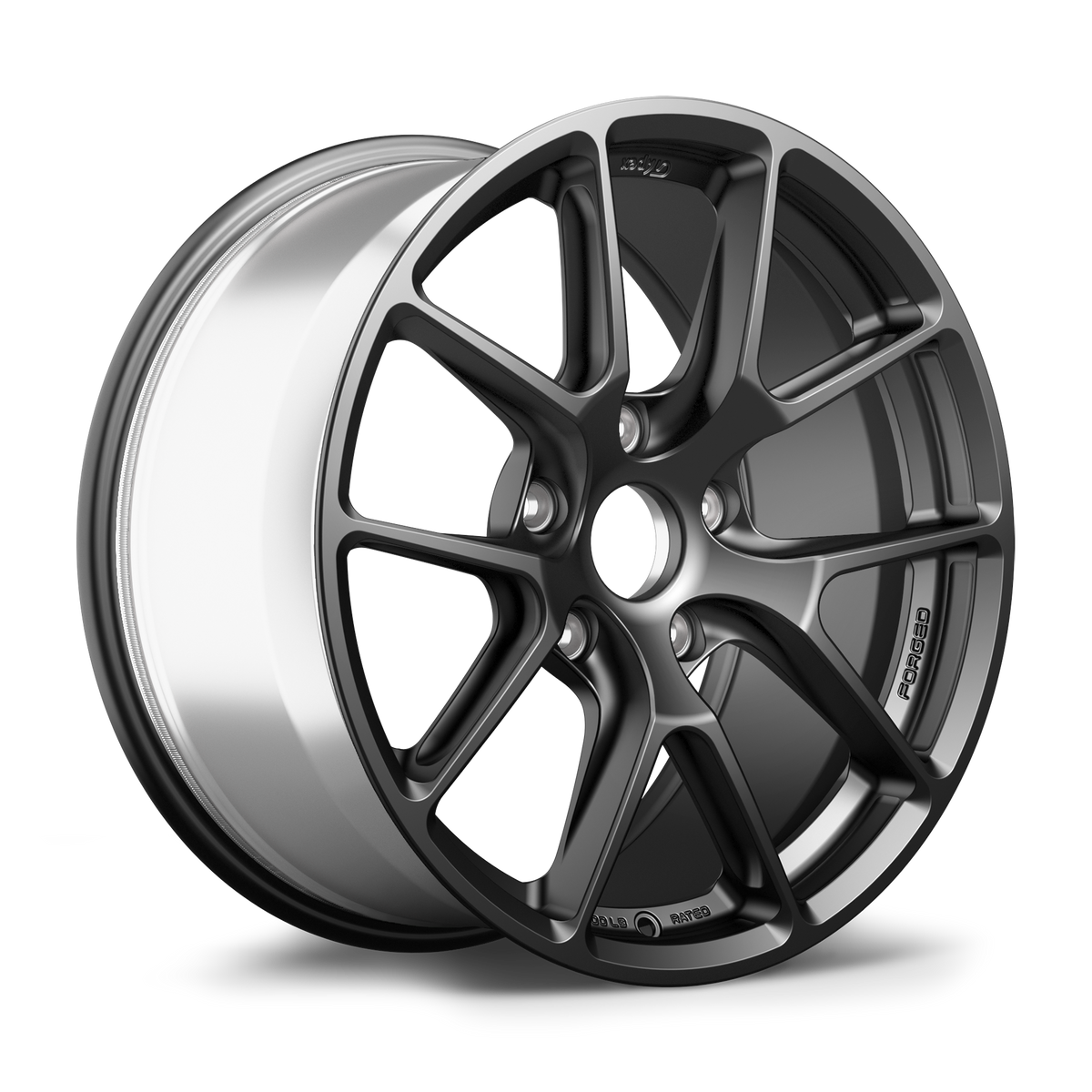 Apex VS-5RE Forged Alloy Wheel 18x9 ET46 5x130 Satin Black 71.6mm CB