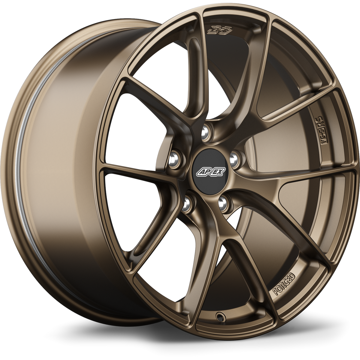 Apex VS-5RS Forged Alloy Wheel 18x8.5 ET23 5x114.3 Satin Bronze 60.1mm CB