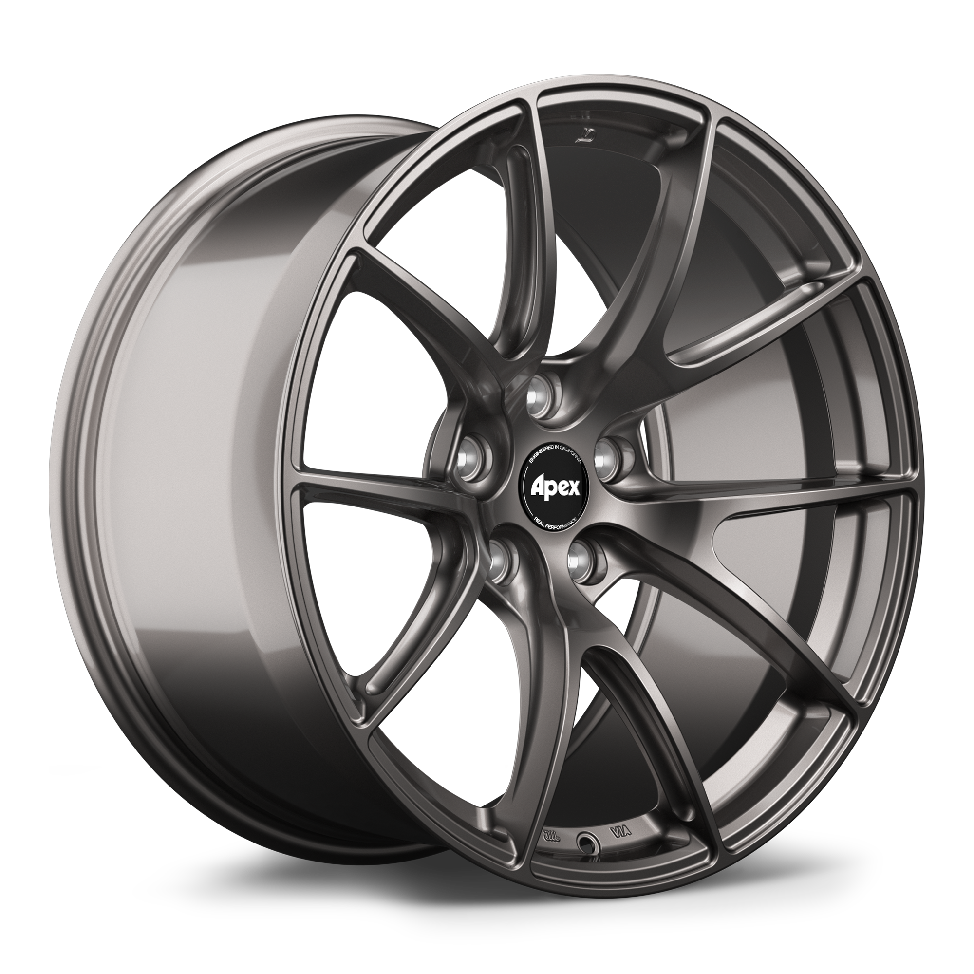 Apex VS-5 Alloy Wheel 19x9.5 ET22 5x120 Anthracite 72.56mm CB