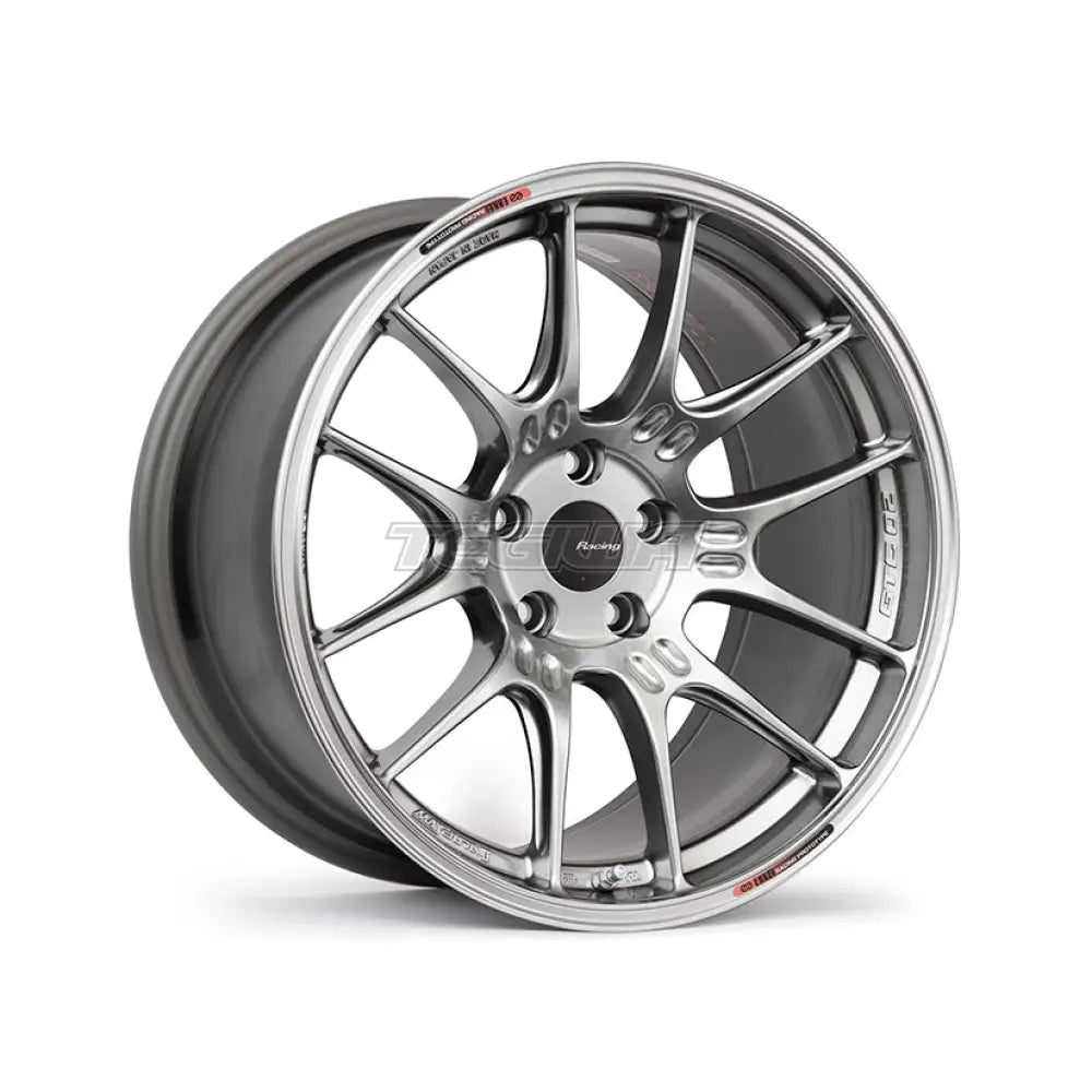 Enkei GTC02 Alloy Wheel 19x9.5 ET27 5x120 Hyper Silver 72.5mm CB