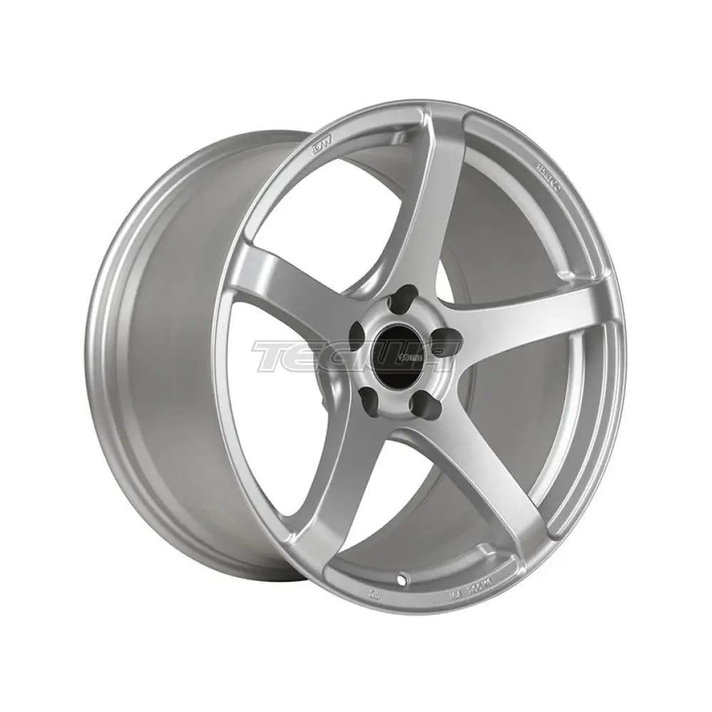 Enkei Kojin Alloy Wheel 18x8 ET45 5x112 Matt Silver 72.6mm CB