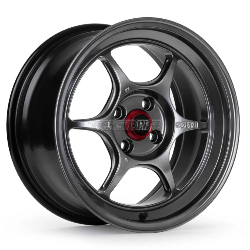 Enkei PF06 Alloy Wheel 15x8 ET25 5x114.3 Hyper Silver 75mm CB