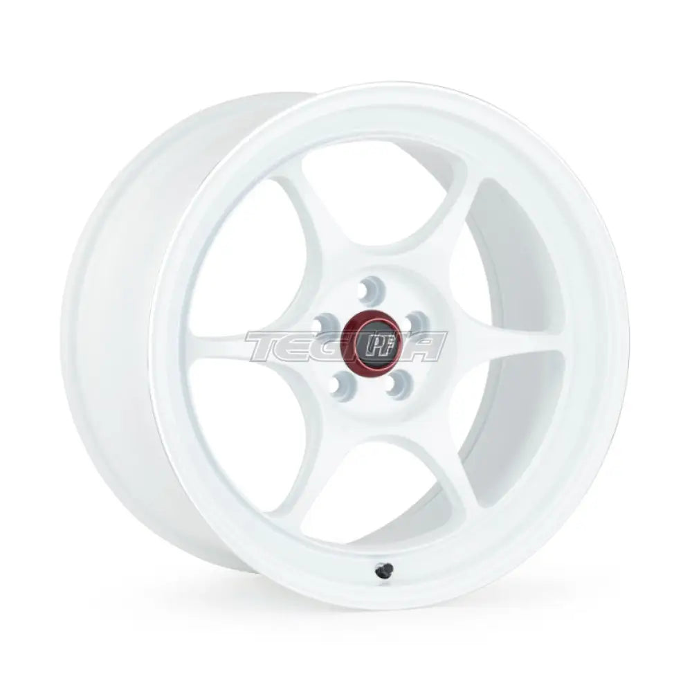 Enkei PF06 Alloy Wheel 18x10 ET25 5x114.3 White Machined 75mm CB