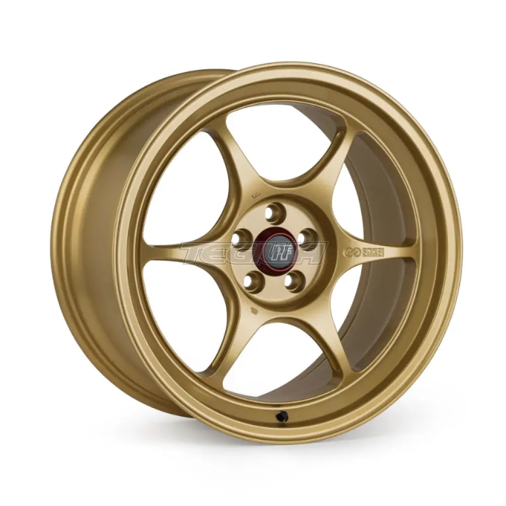 Enkei PF06 Alloy Wheel 18x10 ET25 5x120 Gold 75mm CB