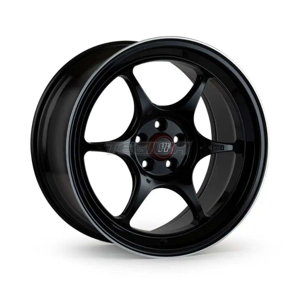Enkei PF06 Alloy Wheel 18x8.5 ET45 5x100 Black Machined 75mm CB