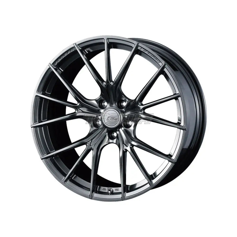 F Zero FZ-1 Alloy Wheel 18x8 5x114.3 ET45 Diamond Black 73mm CB