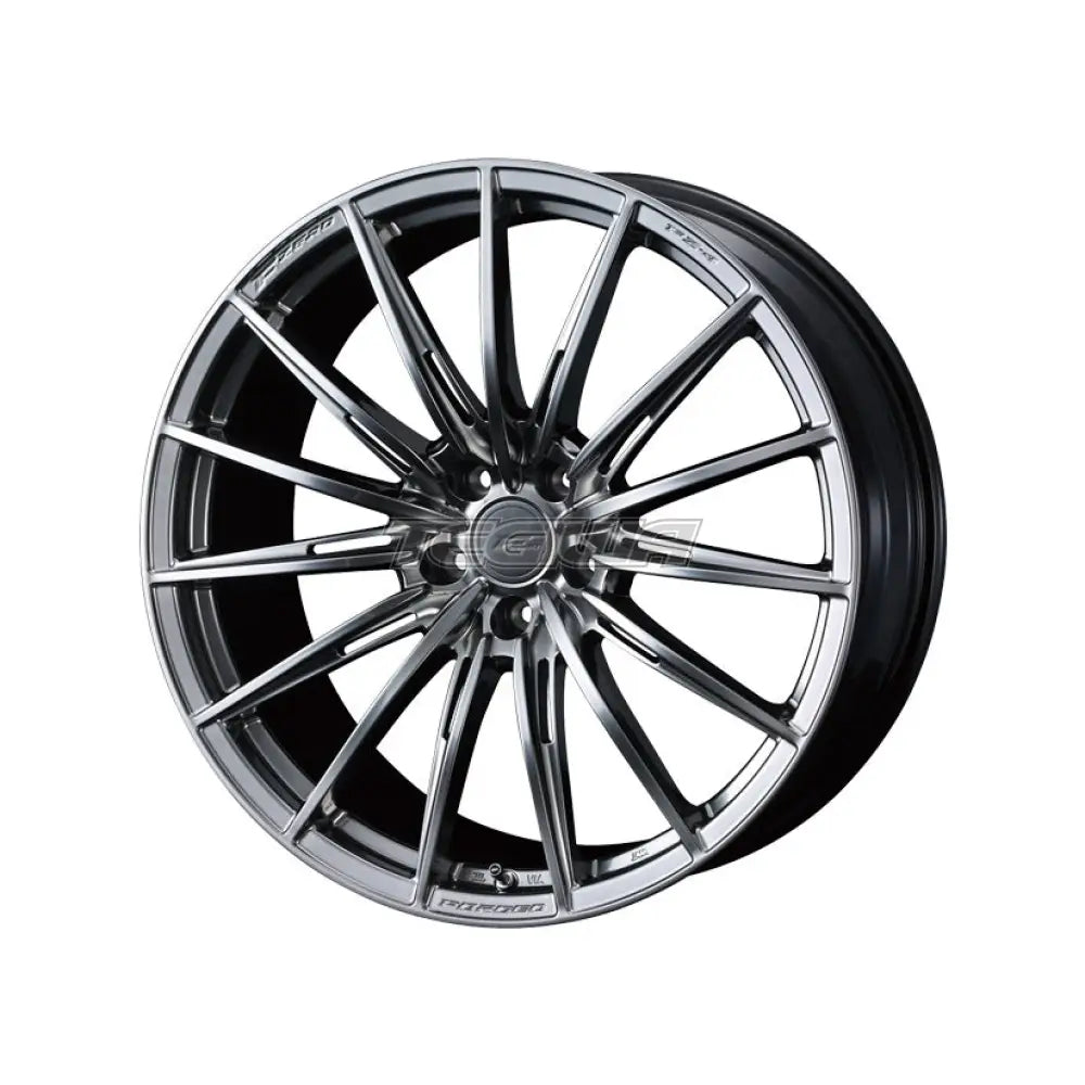 F Zero FZ-4 Alloy Wheel 18x7.5 5x100 ET45 Diamond Black 73mm CB