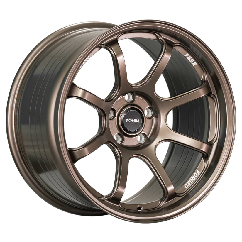 Konig Forged F6SX Alloy Wheel 18x9.5 ET44 5x120 Race Bronze 72.56mm CB