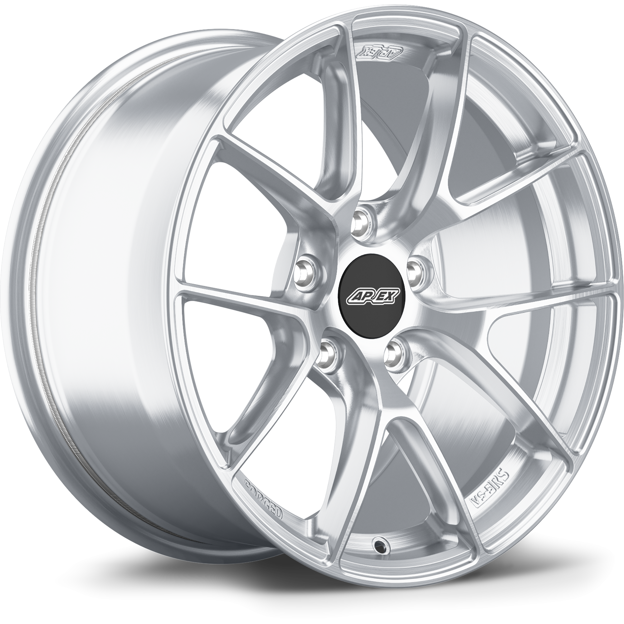 Apex VS-5RS Forged Alloy Wheel 17x9.5 ET40 5x100 Brushed Clear 56.1mm CB