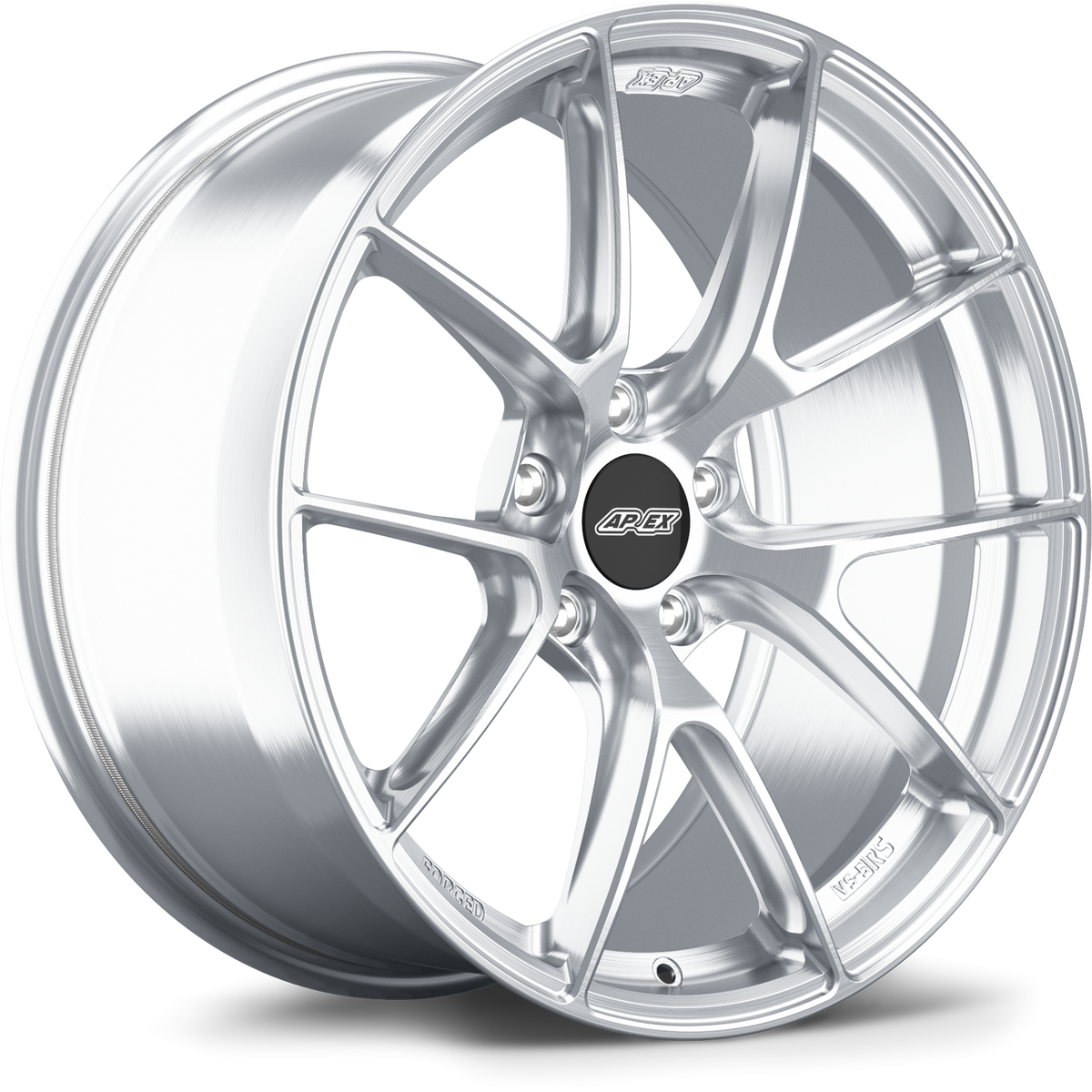 Apex VS-5RS Alloy Wheel 19x11 ET52 5x114.3 70.5mm CB Brushed Clear