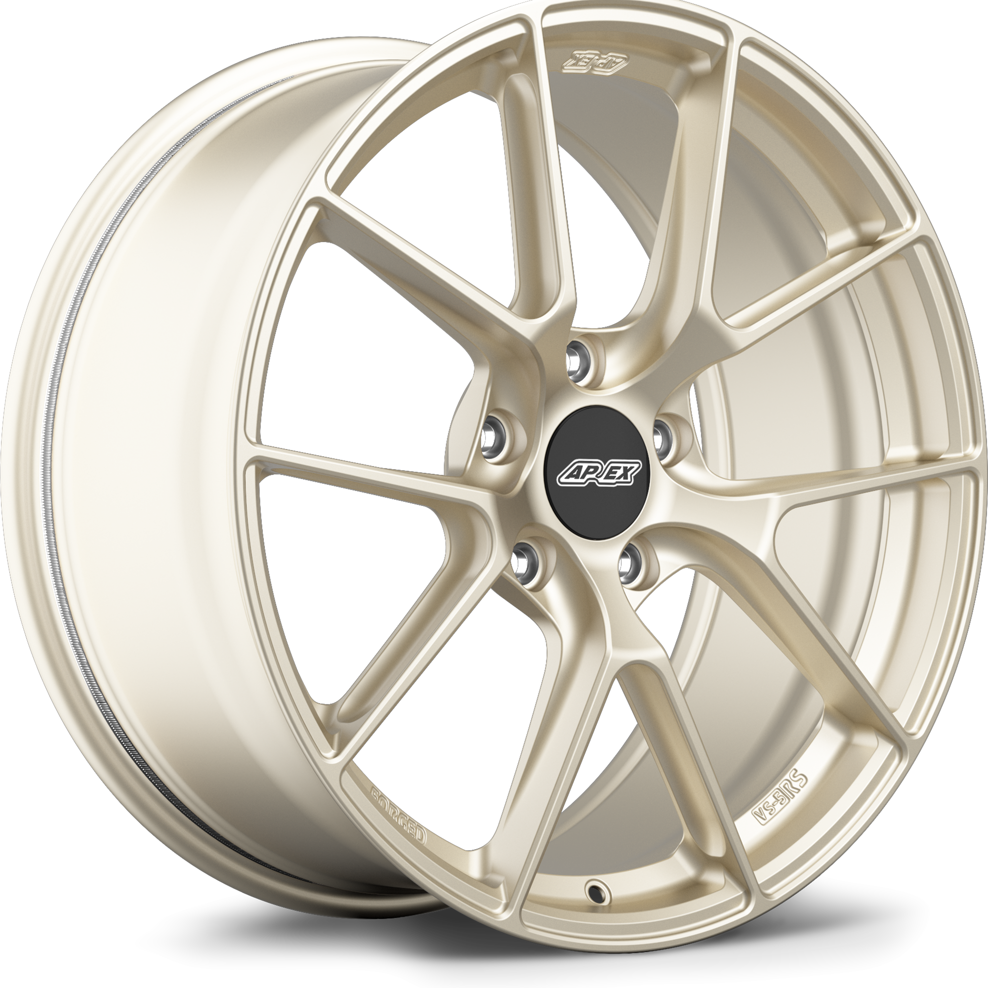 Apex VS-5RS Forged Alloy Wheel 20x9 ET53 PSCL Motorsport Gold 101mm CB