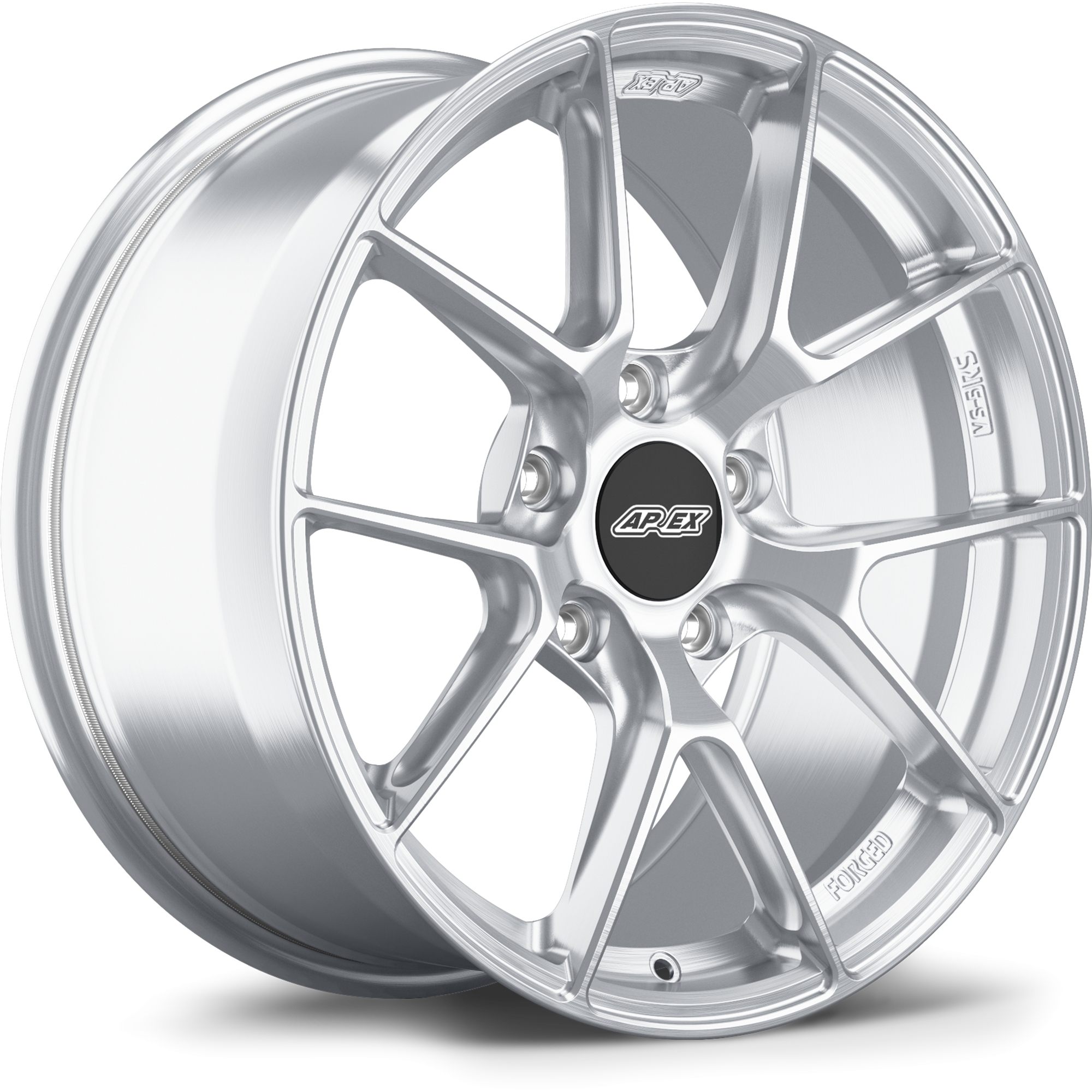 Apex VS-5RS Forged Alloy Wheel 18x9.5 ET58 5x120 Brushed Clear 72.56mm CB