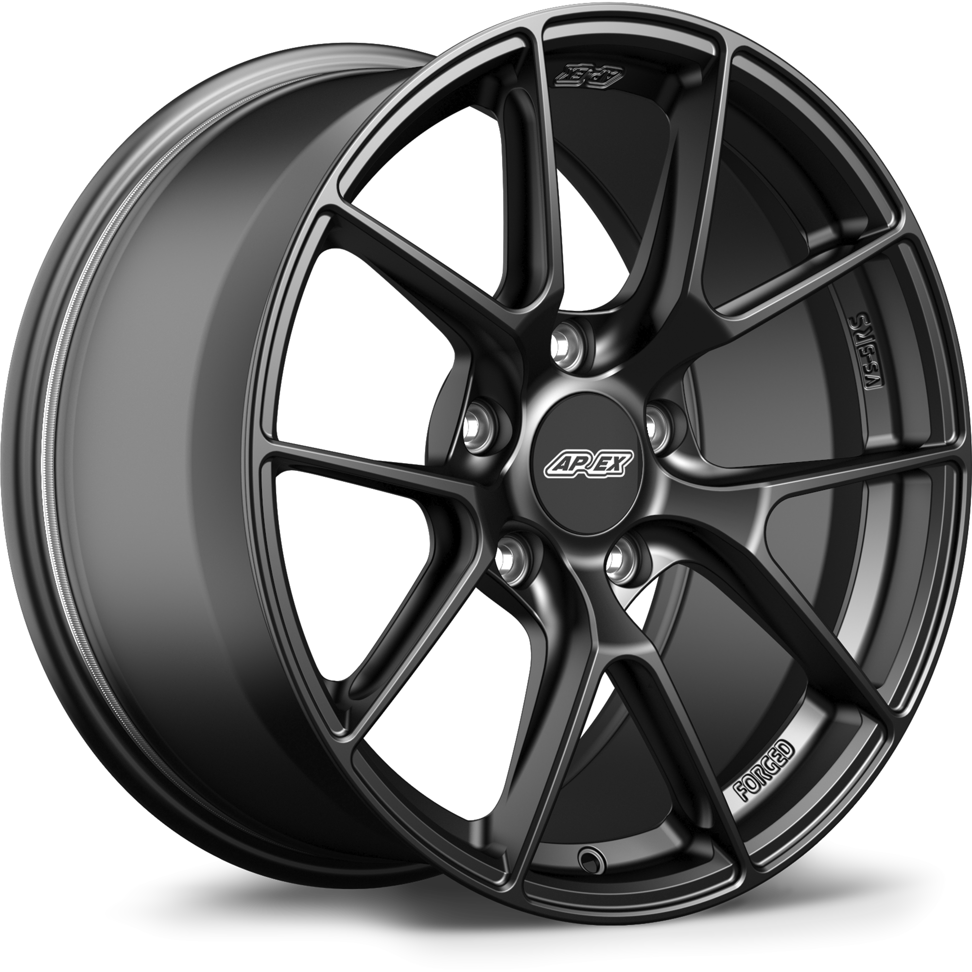 Apex VS-5RS Alloy Wheel 18x8.5 ET40 5x120 72.56mm CB Satin Black