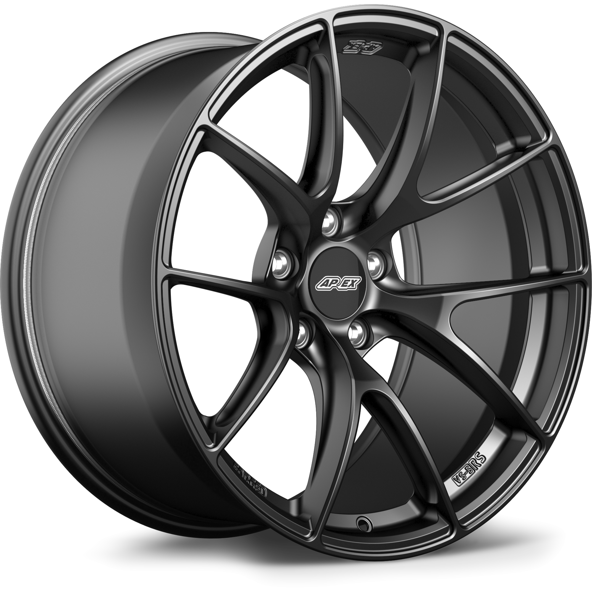 Apex VS-5RS Alloy Wheel 19x9.5 ET18 5x114.3 66.1mm CB Satin Black