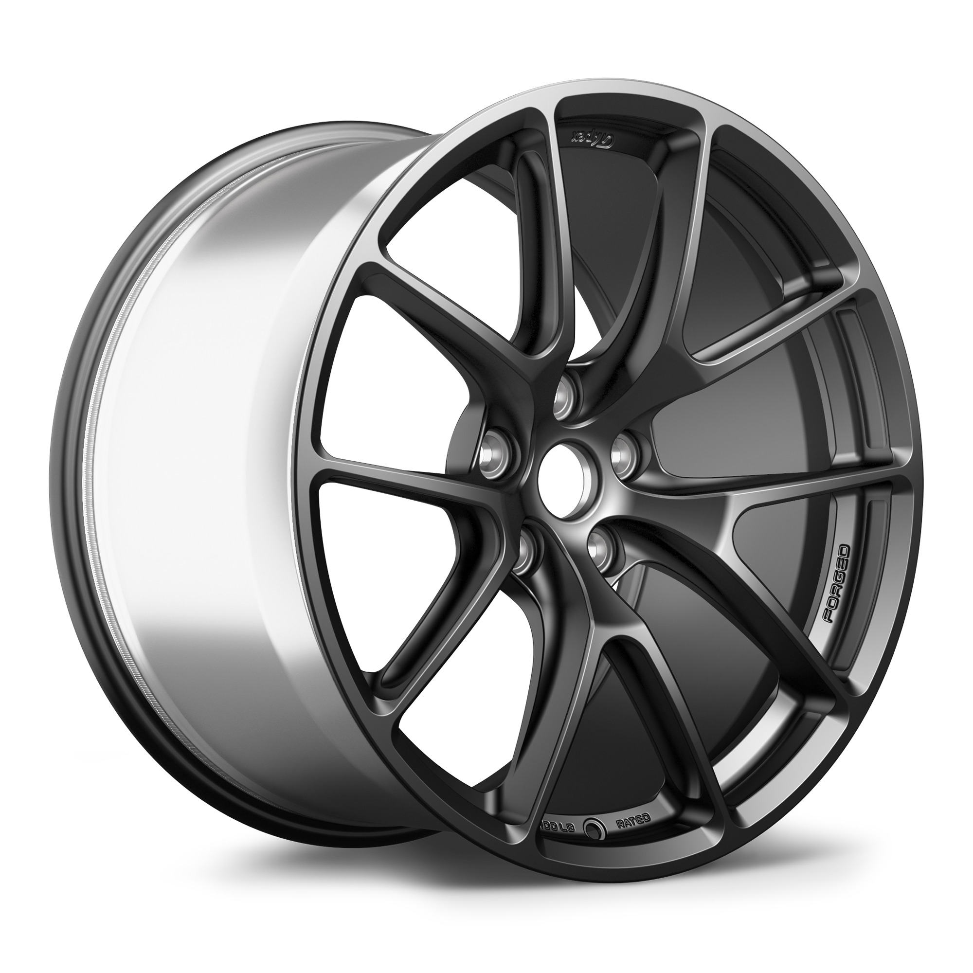 Apex VS-5RE Forged Alloy Wheel 19x9.5 ET22 5x120 Satin Black 72.56mm CB