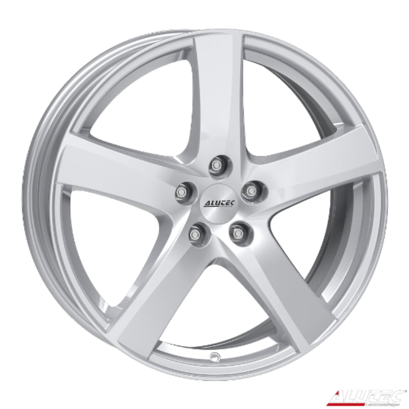 ALUTEC Freeze Alloy Wheel 18x7.5 ET33 5x112 Polar Sillver 66.5mm CB