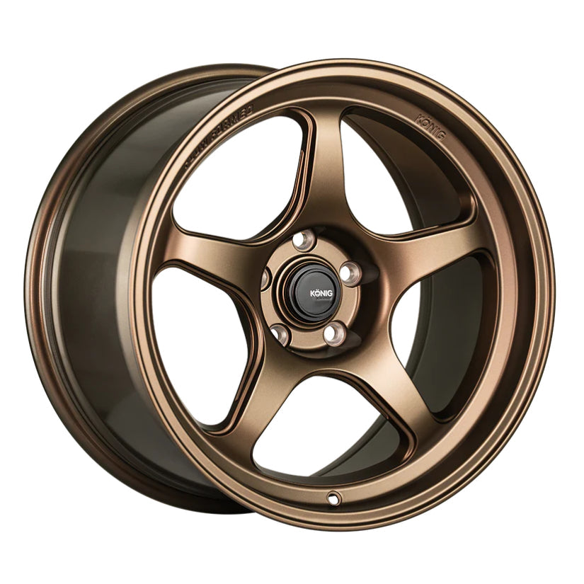 Konig Hyperspec Alloy Wheel 18x9.5 ET35 5x114.3 Matte Bronze 73.1mm CB